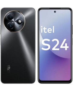 Купить 6.6" Смартфон Itel S24 256 ГБ черный в Техноленде