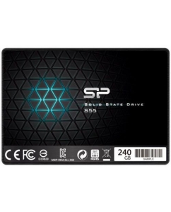 Купить 240 ГБ 2.5" SATA накопитель Silicon Power Slim S55 [SP240GBSS3S55S25] в Техноленде