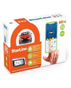 Купить Автосигнализация StarLine А93 V2 2CAN+2LIN LTE ECO в Техноленде