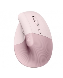 Купить Вертикальная мышь беспроводная Logitech Lift Bluetooth Vertical Ergonomic [910-006478] розовый в Техноленде