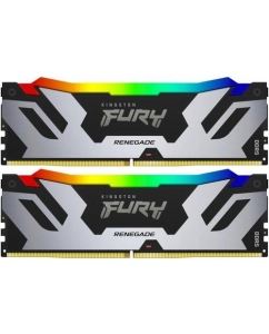 Купить Оперативная память Kingston FURY Renegade Silver RGB [KF564C32RSAK2-96] 96 ГБ в Техноленде