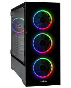 Купить Корпус ExeGate i3 MAX-PPH500 [EX295114RUS] черный в Техноленде