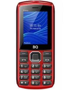 Купить Сотовый телефон BQ 2452 Energy красный в Техноленде