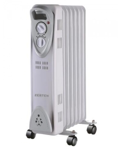 Купить Масляный обогреватель Zerten MRS-15 серый в Техноленде