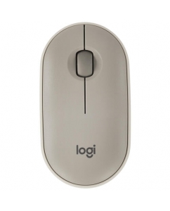 Купить Мышь беспроводная Logitech Pebble M350 [910-006653] серый в Техноленде