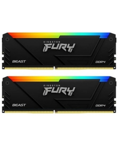 Купить Оперативная память Kingston FURY Beast Black RGB [KF426C16BB2AK2/32] 32 ГБ в Техноленде