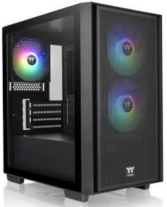 Купить Корпус Thermaltake Versa H16 TG ARGB [CA-1Y8-00S1WN-01] черный в Техноленде