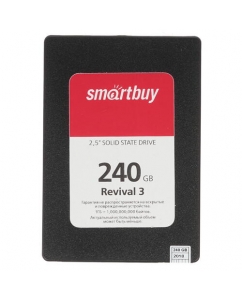 Купить 240 ГБ 2.5" SATA накопитель, серверный SSD накопитель Smartbuy Revival 3 [SB240GB-RVVL3-25SAT3] в Техноленде