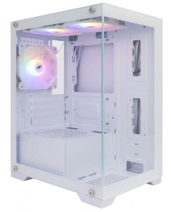 Купить Корпус 1STPLAYER MIKU Mi2 White [Mi2-WH-3F1-W] белый в Техноленде