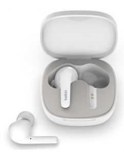 Купить Наушники TWS Belkin Soundform Flow Noise Cancelling Earbuds белый в Техноленде