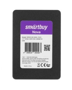 Купить 240 ГБ 2.5" SATA накопитель Smartbuy Nova [SBSSD240-NOV-25S3] в Техноленде