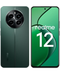 Купить 6.67" Смартфон realme 12 4G 128 ГБ зеленый в Техноленде