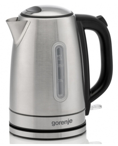 Купить Электрочайник Gorenje K17DS GOR серебристый в Техноленде