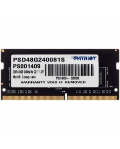 Купить Оперативная память SODIMM Patriot Signature [PSD48G240081S] 8 ГБ в Техноленде