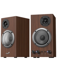 Купить Колонки Genius SP-HF500B коричневый в Техноленде