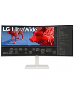 Купить 37.5" Монитор LG UltraWide 38WR85QC-W белый в Техноленде