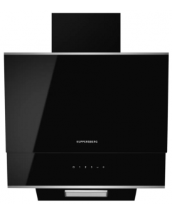 Купить Вытяжка наклонная Kuppersberg F 600 BX черный/серебристый, черный в Техноленде