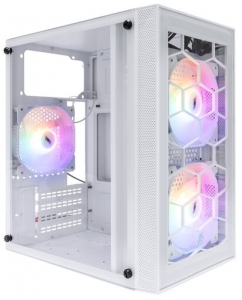 Купить Корпус 1STPLAYER X1 [X1-WH-3F1-W] белый в Техноленде