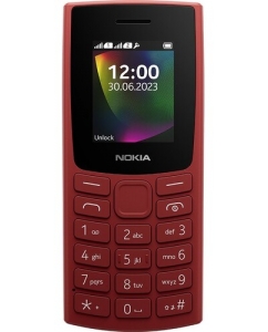 Купить Сотовый телефон Nokia 106 (2023) красный в Техноленде