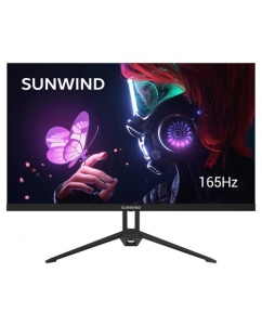 Купить 23.8" Монитор SunWind SUN-M24BA107 черный в Техноленде