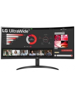 Купить 34" Монитор LG UltraWide 34WR50QC-B черный в Техноленде