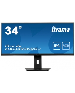 Купить 34" Монитор Iiyama ProLite XUB3493WQSU-B5 черный в Техноленде