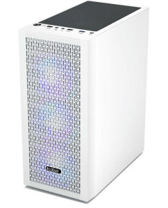 Купить Корпус PCCooler MA100 MESH WH [C3-A510WHP3-GL] белый в Техноленде