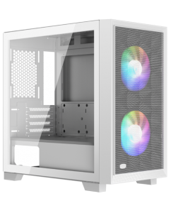 Купить Корпус PCCooler C3D310 WH ARGB [C3D310-WHP2-GL] белый в Техноленде