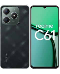 Купить 6.74" Смартфон realme С61 128 ГБ зеленый в Техноленде