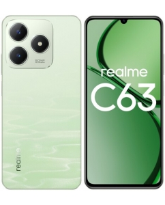 Купить 6.74" Смартфон realme С63 256 ГБ зеленый в Техноленде