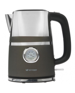 Купить Электрочайник Kitfort КТ-670-1 черный в Техноленде