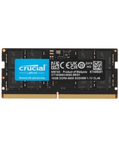 Купить Оперативная память SODIMM Crucial [CT16G56C46S5] 16 ГБ в Техноленде