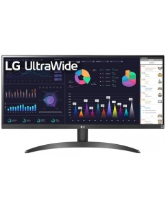 Купить 34" Монитор LG UltraWide 34WQ500-B черный в Техноленде