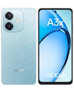 Купить 6.67" Смартфон OPPO A3x 128 ГБ голубой в Техноленде