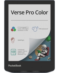 Купить 6" Электронная книга PocketBook Verse Pro Color голубой в Техноленде