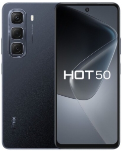 Купить 6.78" Смартфон Infinix HOT 50 128 ГБ черный в Техноленде