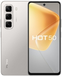 Купить 6.78" Смартфон Infinix HOT 50 128 ГБ серый в Техноленде