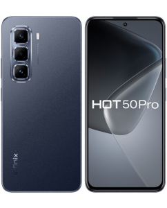 Купить 6.78" Смартфон Infinix HOT 50 Pro 256 ГБ черный в Техноленде