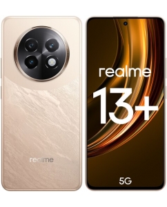 Купить 6.67" Смартфон realme 13+ 5G 256 ГБ золотистый в Техноленде