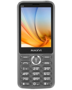 Купить Сотовый телефон Maxvi K32 серый в Техноленде