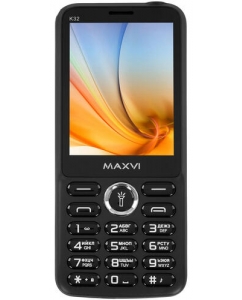 Купить Сотовый телефон Maxvi K32 черный в Техноленде