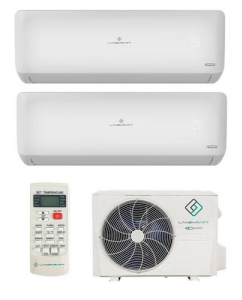 Купить Кондиционер настенный мультисплит-система Laznkraft LMO2-50A1/LMWM-25B1/LMWM-25B1 белый в Техноленде