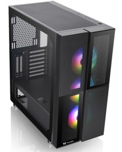 Купить Корпус Thermaltake Versa T26 TG ARGB [CA-1W1-00M1WN-01] черный в Техноленде