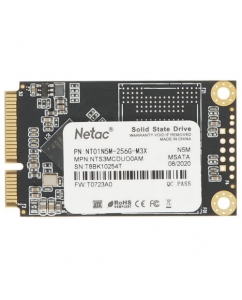Купить 256 ГБ MSATA накопитель Netac N5M [NT01N5M-256G-M3X] в Техноленде