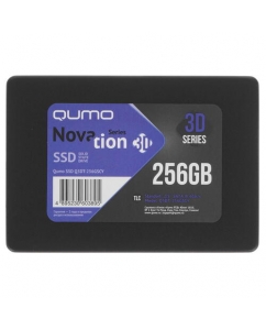 Купить 256 ГБ 2.5" SATA накопитель QUMO Novation 3D [Q3DT-256GSCY OEM] в Техноленде