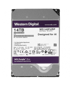 Купить 14 ТБ Жесткий диск WD Purple Pro Surveillance [WD142PURP] в Техноленде