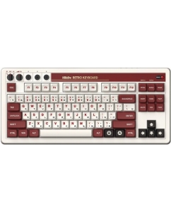 Купить Клавиатура проводная+беспроводная 8BitDo Retro Mechanical Keyboard - Fami Edition в Техноленде