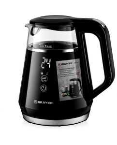 Купить Электрочайник Brayer 6105BR черный в Техноленде