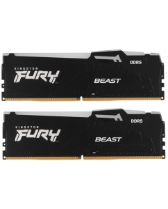 Купить Оперативная память Kingston FURY Beast Black RGB [KF564C32BBAK2-32] 32 ГБ в Техноленде