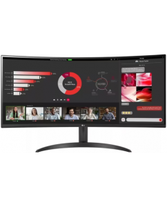 Купить 34" Монитор LG UltraWide 34WR50QK-B черный в Техноленде